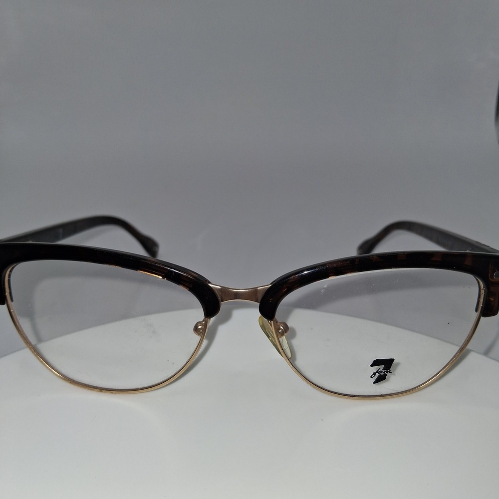 7 FAM Beverly Eyeglasses tortoise Frames 52-16-140 7 For All Mankind